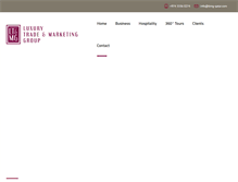 Tablet Screenshot of luxury-trade-marketing-group.com